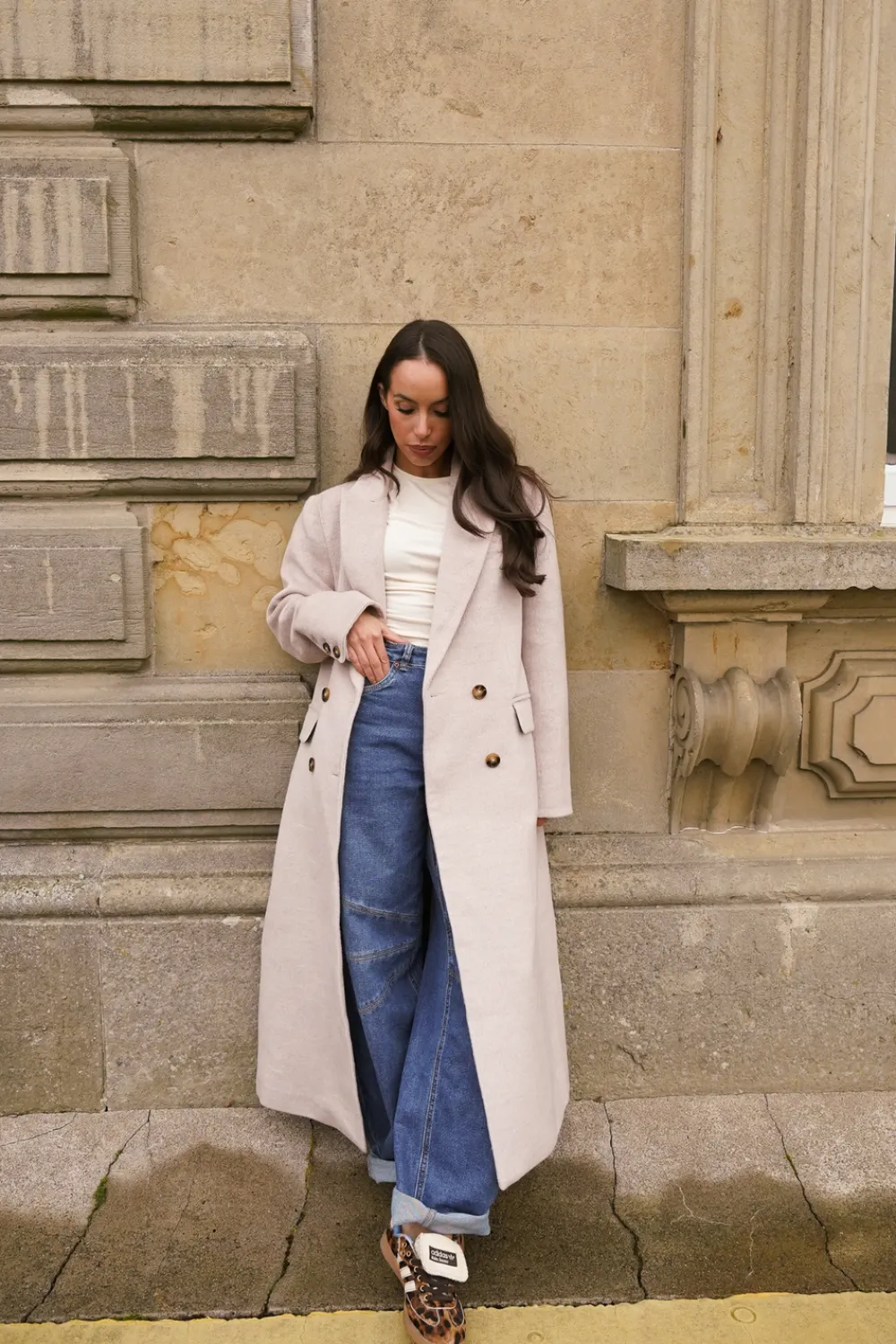 The Walk in Wardrobe Coats & Jackets>Love Laura Coat In Sand