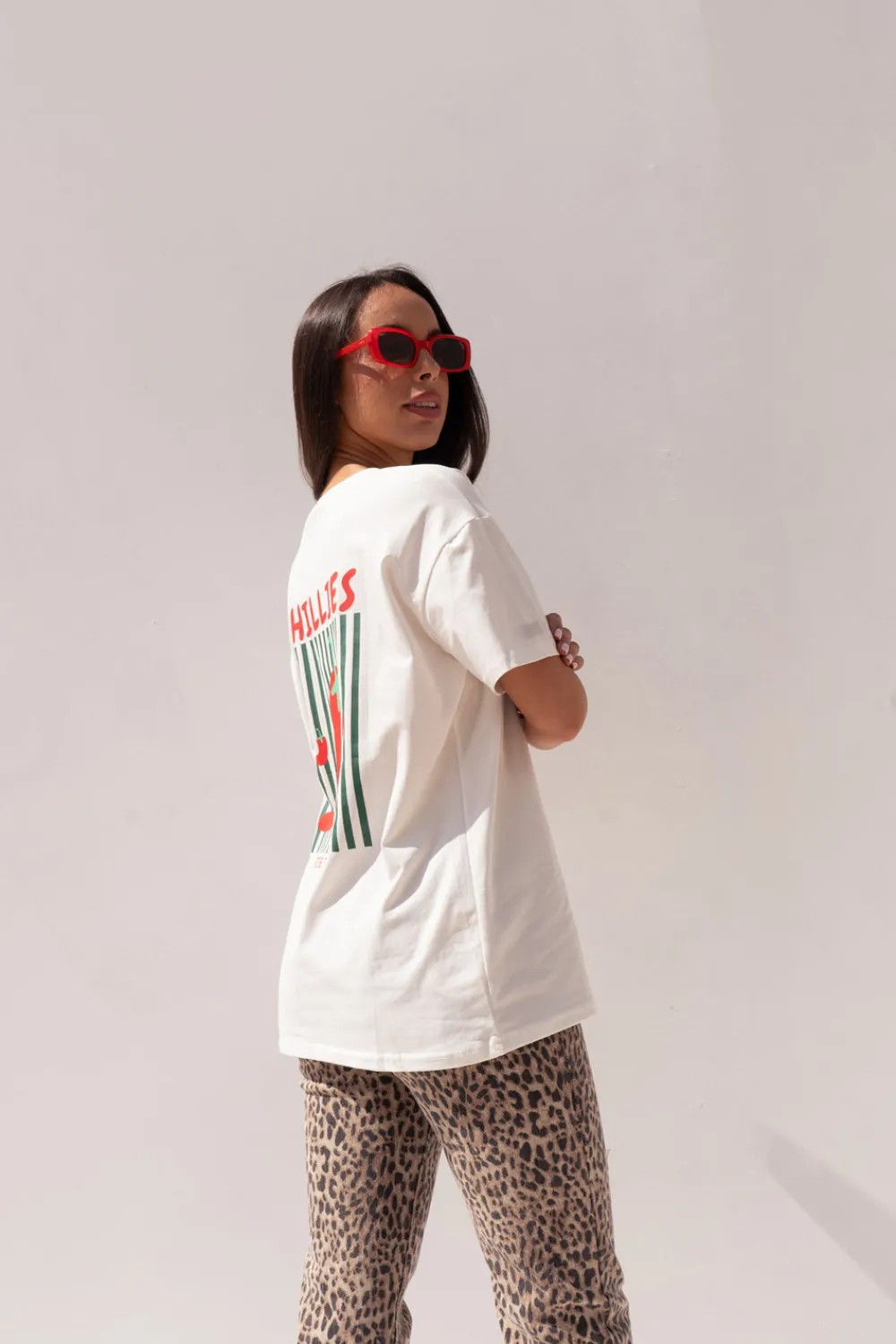 The Walk in Wardrobe T-Shirts|Tops>Melanie Chillies T-Shirt In Yellow